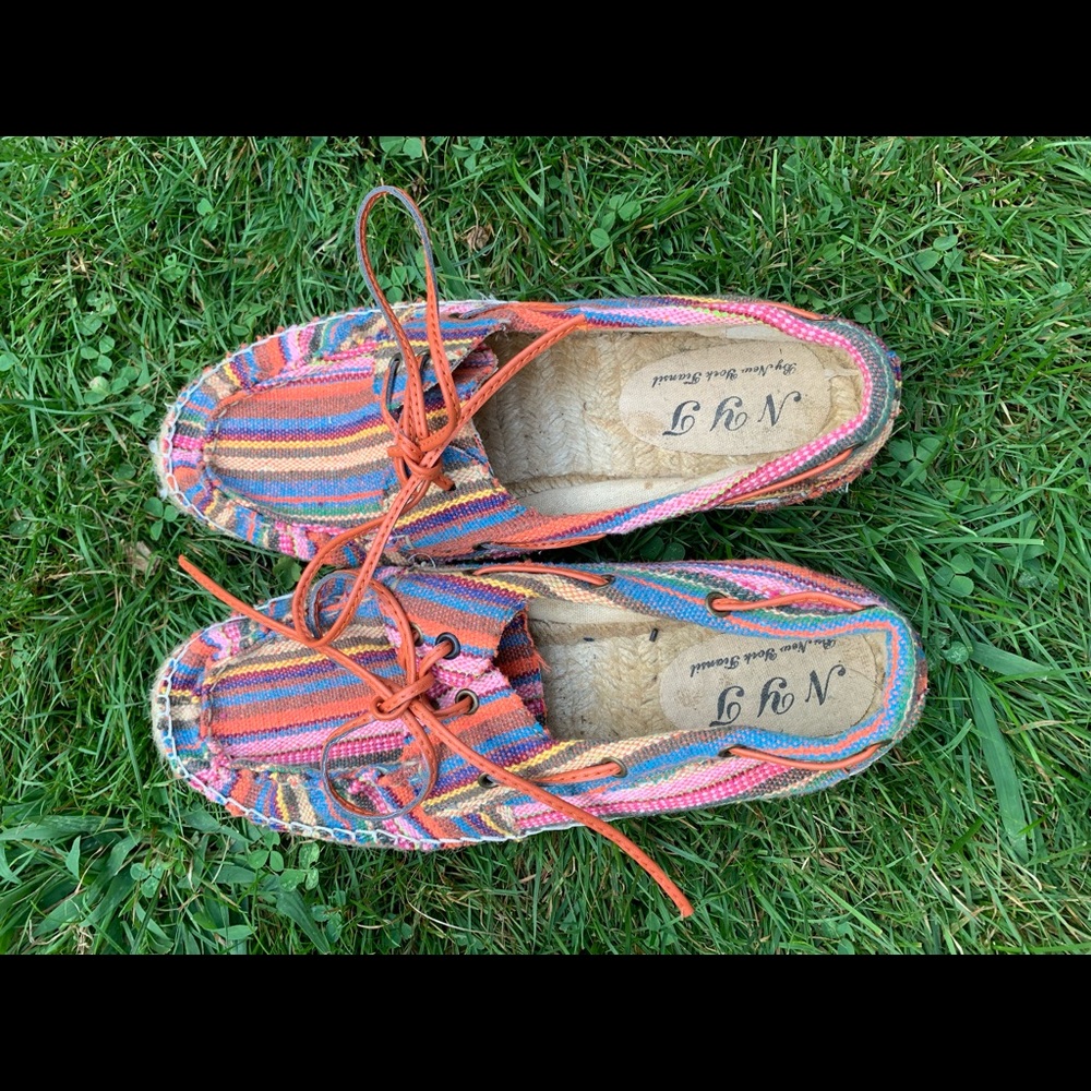 Multi color moccasins
